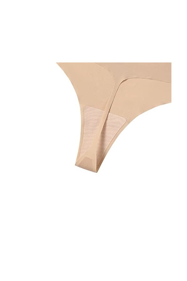 LULER Hot Girls Sexy Low Waist Panty Sous-vêtements Bikini sans couture Thongs Sous-vêtements Solid Nylon Ice Silk Femmes Sou