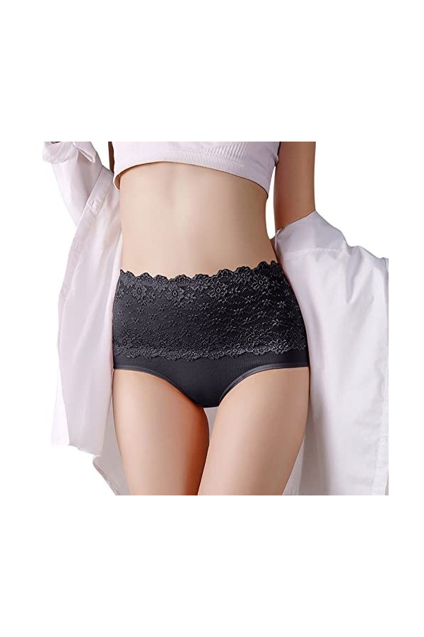 PANPANY Culottes pour Femme Sexy Taille Basse sans Couture Soutien-Gorge Femme Panties Multicolore Multipack Tanga Culottes D