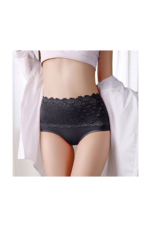 PANPANY Culottes pour Femme Sexy Taille Basse sans Couture Soutien-Gorge Femme Panties Multicolore Multipack Tanga Culottes D