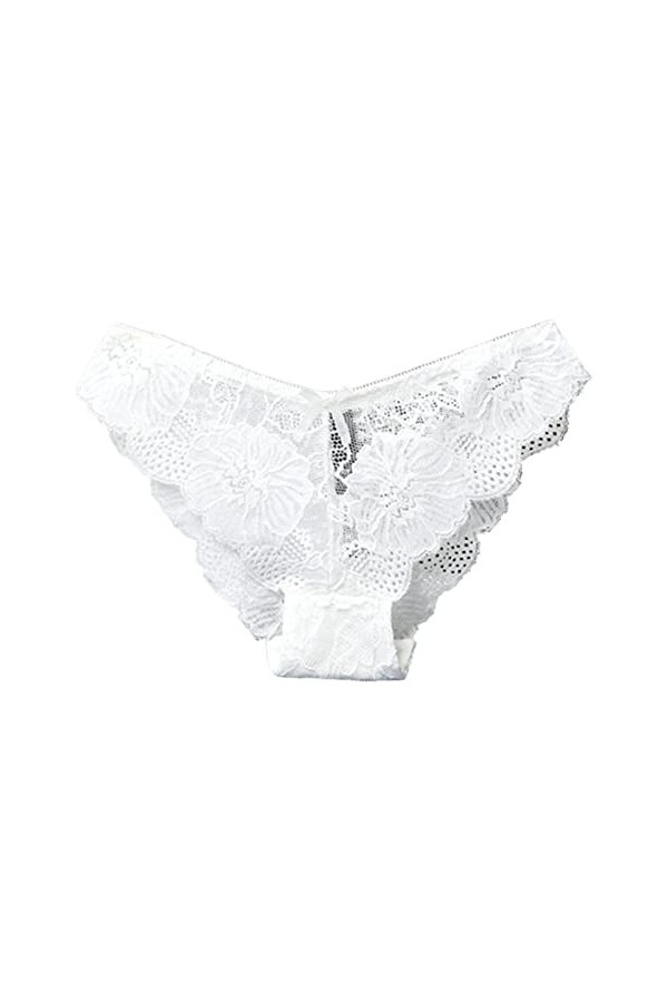 PANPANY Culottes pour Femme Slips Femme Culottes Multicolore sans Couture Soutien-Gorge Dentelle Panties Tanga Sexy sous Vete