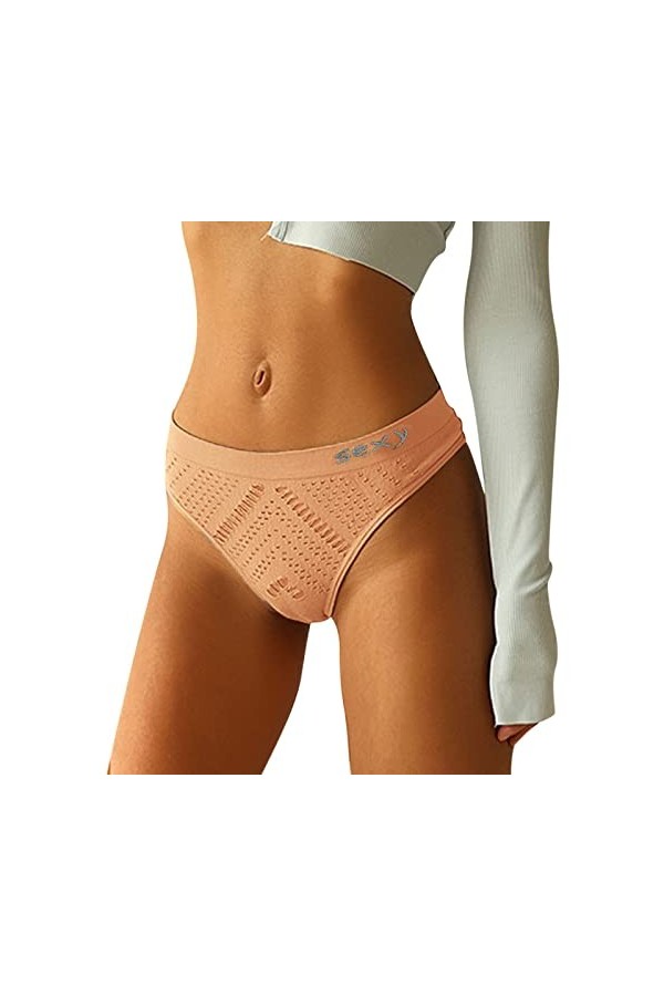 PANPANY Culottes pour Femme Multicolore Culottes Slips sous Vetements Sexy Dentelle Confortables sans Couture Taille Basse Pa