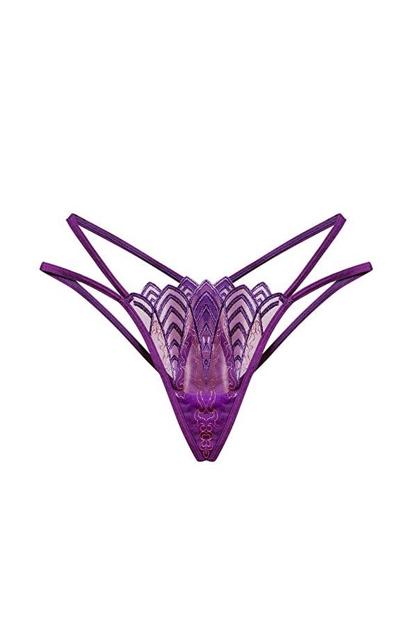 PANPANY Culottes pour Femme Soutien-Gorge Multipack Femme Tanga Confortables Slips sous Vetements sans Couture Culottes Panti