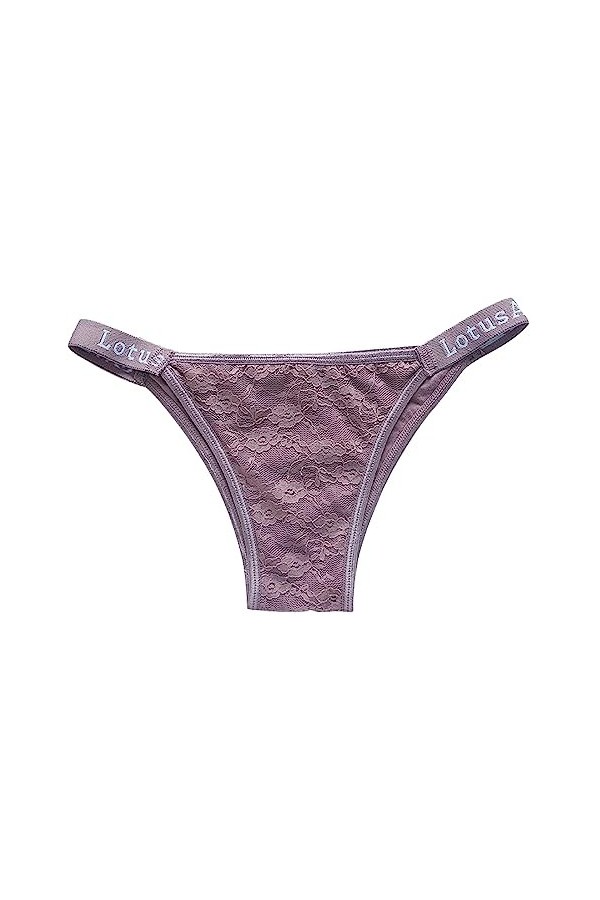 Femme Culotte Culottes et Slips Dentelle Lingerie Culottes Coton Sexy String Ouvert à Tanga Dentelle String Respirant sous-Vê