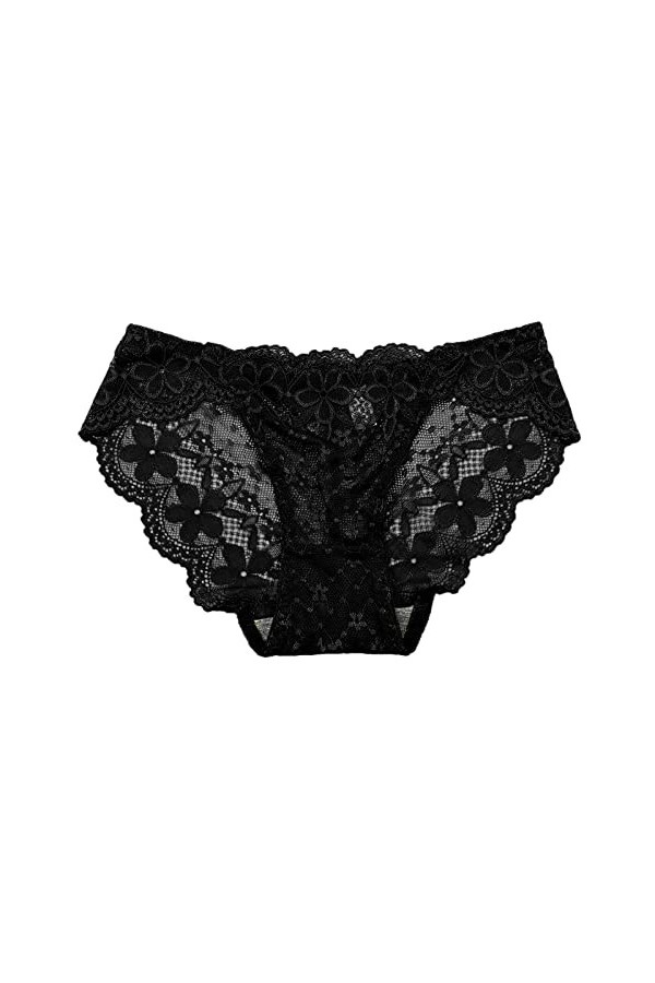 TWIFER Sous-Vêtements Sous-vêtements féminins Culottes sexy pour femmes Culotte en dentelle Détail Crochet Dentelle Vrac Culo