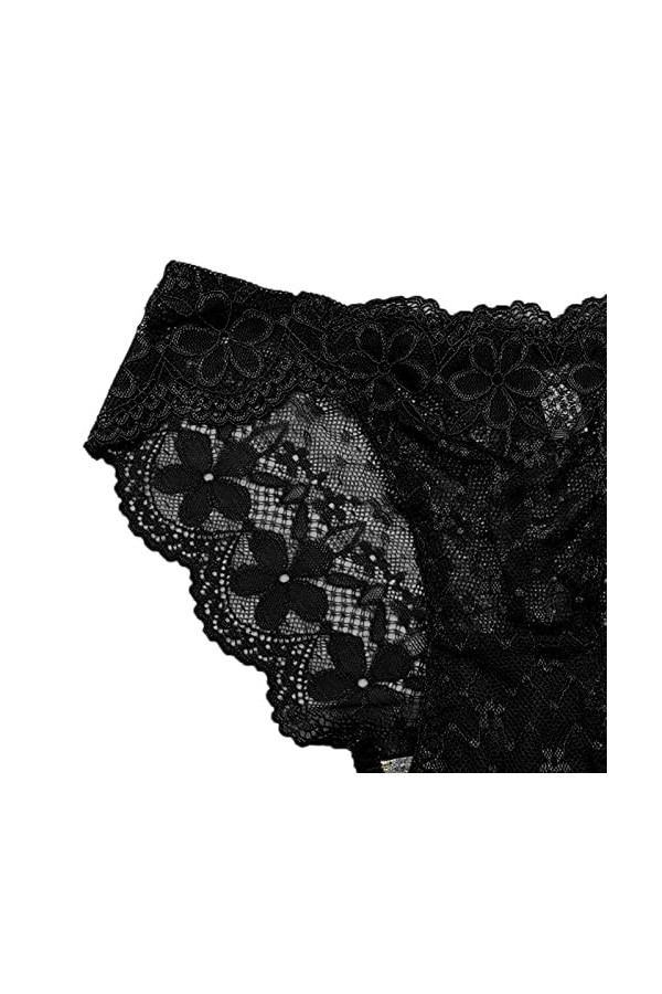 TWIFER Sous-Vêtements Sous-vêtements féminins Culottes sexy pour femmes Culotte en dentelle Détail Crochet Dentelle Vrac Culo