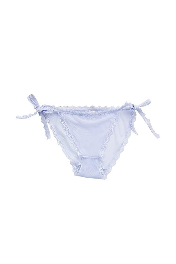 Culottes en Soie pour Femmes Sexy sous-Main Lingerie Sexy Mode Brief Dentelle Culotte de Nuit Culottes pour Femmes pour Le Se