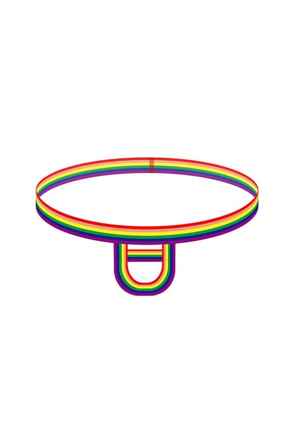 Ensemble de sous-vêtements sexy à rayures élastiques pour homme et homme, multicolore, S