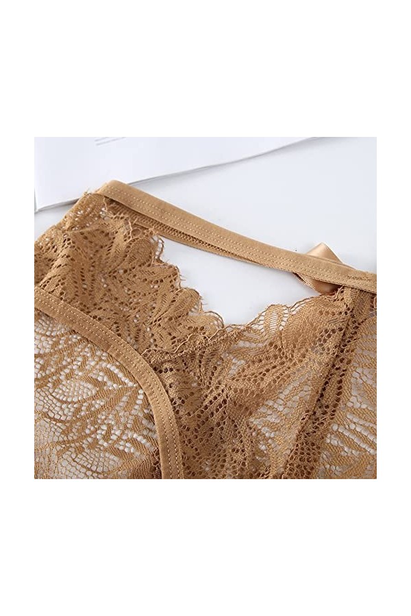 Hotpants Femme Sous-vêtements Grande Taille Femmes Culotte Dentelle Creuse Sexy Séduisante Taille Basse Culotte Nœud Culotte 