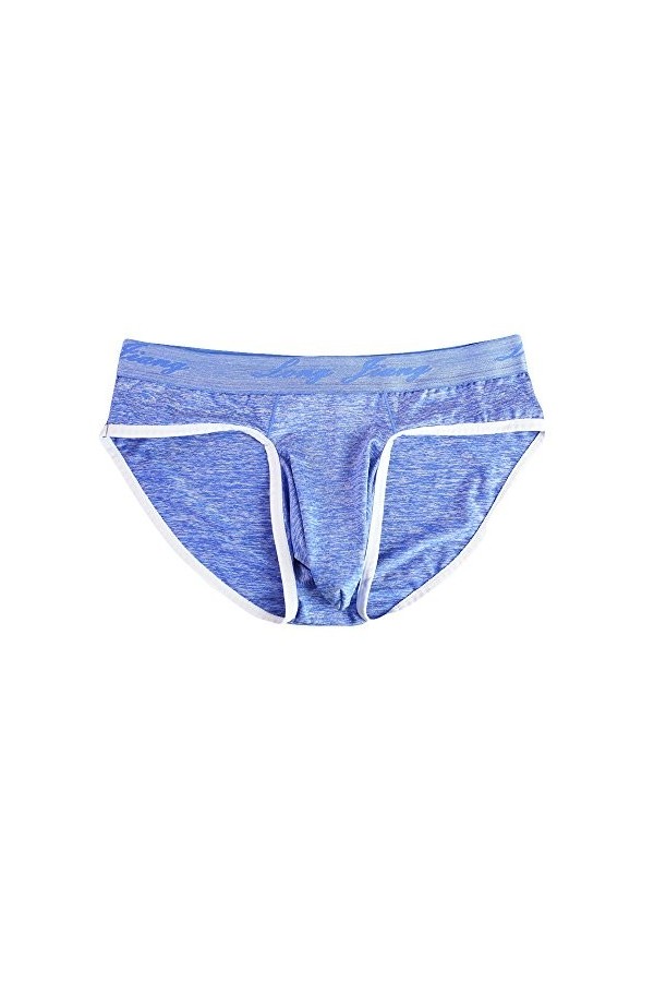 BOTCAM Large Slip Sous-vêtements Culotte Culotte Sexy Shorts Doux Hommes Sous-vêtements S Sous-vêtements Homme, bleu, S