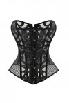 TaLcuS Sexy Femmes Bustier Respirant Minceur Body Shaper Mesh Net Corset Pour Lété Color : Svart, Size : XL code 