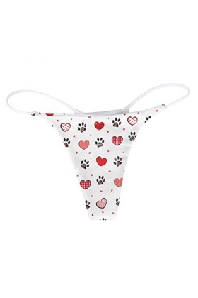 Jiabing Sexy Doux G-String Confort T-Back Culotte Taille Basse Culotte Femme Culotte Femme Soutien-Gorge Confortable Et Doux 