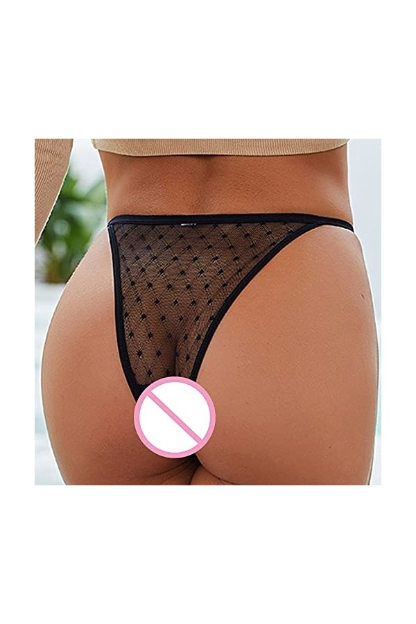 Culotte Creuse Sexy Out pour Les Femmes Nouvelle Culotte Dentelle Crochet sous-vêtements à Lacets intimes Ensemble String Sou