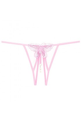 Générique Femmes Dentelle Sexy Culottes de sous-vêtements String Femme Sexy Chic Dentelle Coquine Hot Ouverte A Dentelle Femm