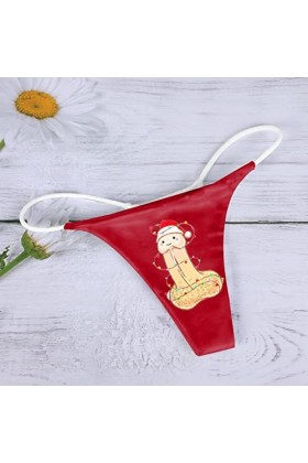 Jiabing Strings G String pour Femmes sadaptent à des Tongs Incroyablement Extensibles en Tissu Doux Beurre Menstruelle Poche