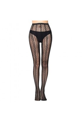 UnoSheng Porte-jarretelles en métal noir pour femme Sexy Long Tube Suspender Sexy Culotte en Soie Bas Jarretière Noir Mariage