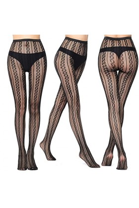 UnoSheng Porte-jarretelles en métal noir pour femme Sexy Long Tube Suspender Sexy Culotte en Soie Bas Jarretière Noir Mariage