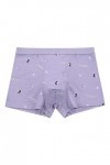 Beokeuioe Short rétro en coton pour homme - Doux et respirant - Sous-vêtements - Boxer pour homme - Hipster - Microfibre - So