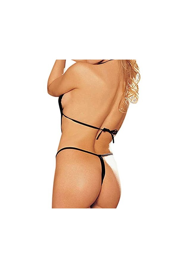BOTCAM Femmes Mode Sous-vêtements anal Sous-vêtements sexy Femmes Costumes Dentelle Rouge Sous-vêtements Lingerie Ruban, e-no
