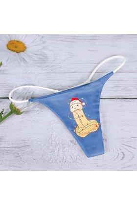 Jiabing Strings G String pour Femmes sadaptent à des Tongs Incroyablement Extensibles en Tissu Doux Beurre Menstruelle Poche