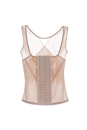 Gsheocm Sous-vêtements de sport pour femme - Forme creuse - Pour femme - Avec ShapeWare - Pour femme, kaki, L