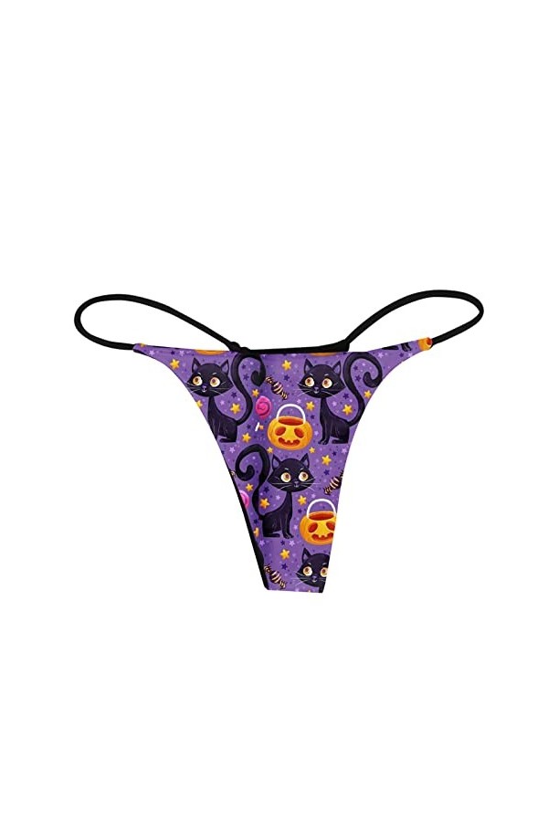 String sans couture pour femme - Taille basse - String sexy pour femme - Grande taille - Sous-vêtements pour garçon, Rouge, X