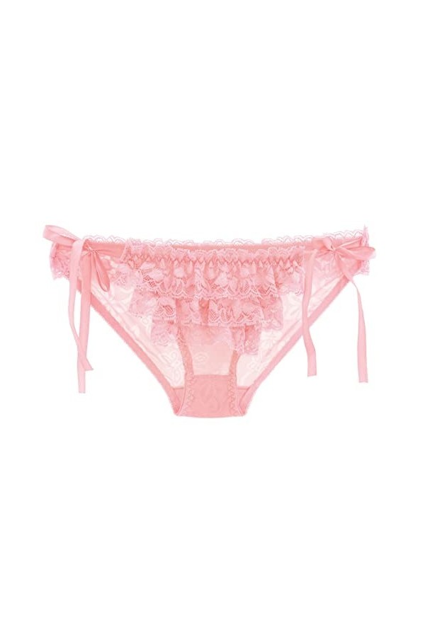 PANPANY Culottes pour Femme sans Couture Panties Culottes Soutien-Gorge Multipack Dentelle Femme Tanga Multicolore Taille Bas