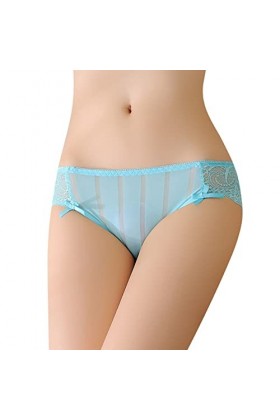 PANPANY Culottes pour Femme sous Vetements Multipack Panties Dentelle Sexy Soutien-Gorge Tanga Multicolore sans Couture Femme