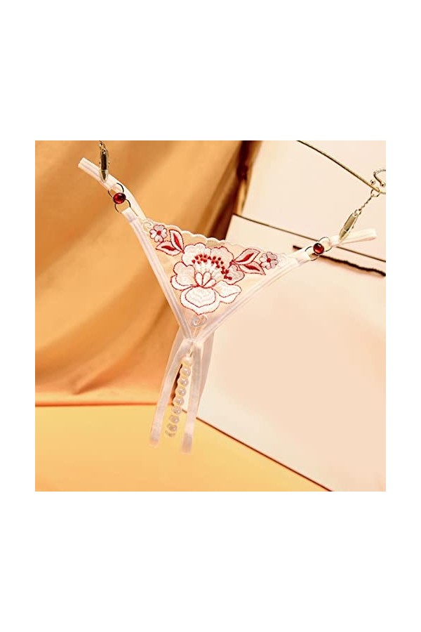 Générique sous-vêtements de Sport pour Femmes Femmes Sexy Dentelle Slips évider Culotte Crochet à Lacets Culotte Tongs G Stri