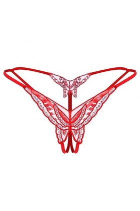 VaiKanhai Culotte sexy pour femme - Culotte brésilienne - Multicolore - Couleur chair - Sous-vêtements menstruels, rouge, tai