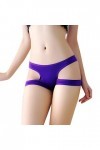 Générique Dames Pantalons sous-vêtements Mot Culottes Thong Briefs Sexy Femmes Thong Bragas Lingeries De Purple, One Size 