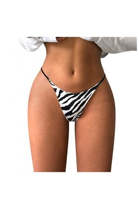 Générique Lingerie De Lit Soft Sexy Womens Comfort Slips G-String Slips de Faible Hauteur T-Back Slip Lingerie Femmes Sexy 
