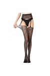 Bas Tentation Sexy Chaussettes Culotte Soie Longue Sexy File Ouvert Suspender Femmes Lingerie Sex Jouets, o, taille unique