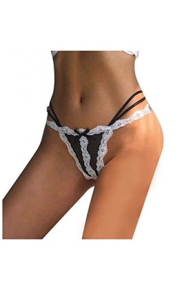 JINCAI Dames Sexy Dentelle Couture Culotte Sexy, S-XXXL, Cadeau de la Saint-Valentin