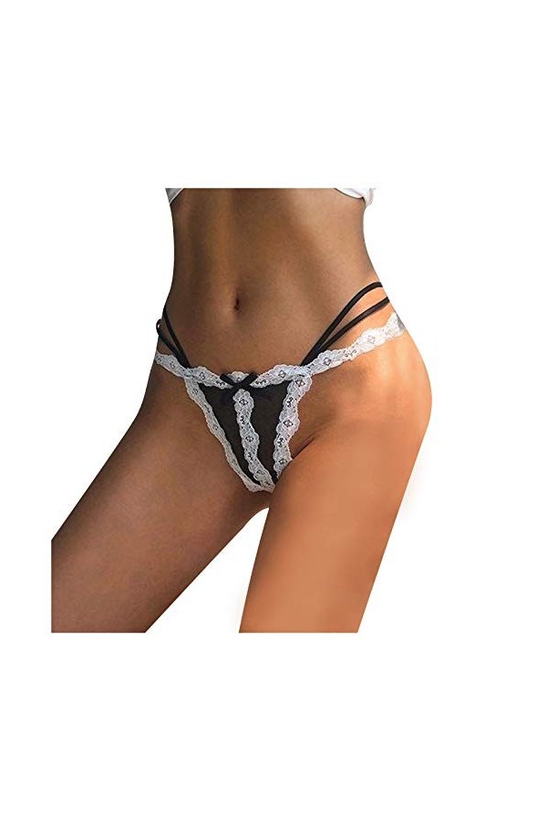 JINCAI Dames Sexy Dentelle Couture Culotte Sexy, S-XXXL, Cadeau de la Saint-Valentin
