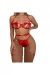 Lingerie sexy pour femme - Soutien-gorge - Grande taille - Lingerie sexy tendance - Sous-vêtements sexy - Lingerie - Vêtement