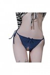 Pack De Culottes pour Femme Femmes String Sexy Transparent Tentation Culotte String Dentelle Pantalon Dames Mémoires Culottes