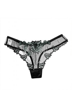Générique Slip Femme sans Couture Culotte en Dentelle Sexy pour Femmes Couleur Unie Bord en Dentelle Ceinture CroiséE Culotte