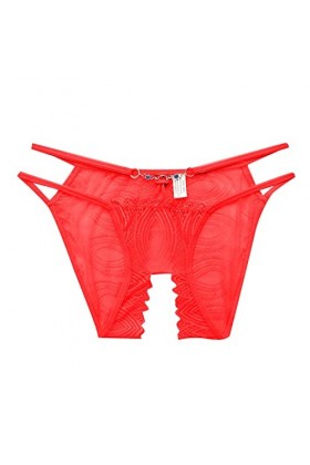 Deals of The Day Today Deals Prime Culottes Menstruelles Femmes Sexy Slim Strap Culotte Dentelle Jacquard Culotte Ouverte Ent