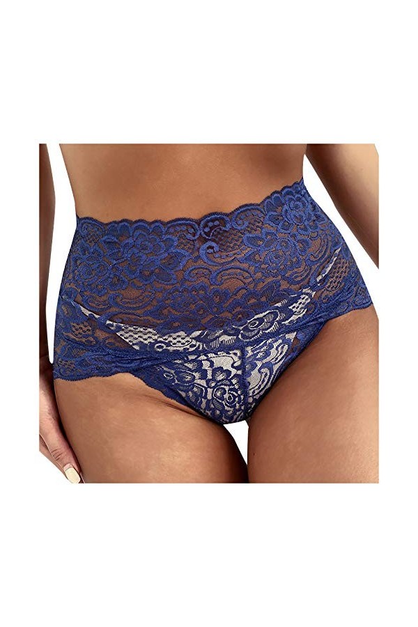 Générique sous-vêtements Dentelle Sexy Sexy Dames Culottes Haute Tentation Taille Hanches Respirant intimes Bandeau Lingerie 