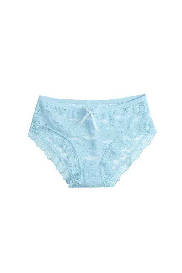 Lingerie Femme Sexy Ensemble Homme Sexy Hot y22k en Dentelle pour Femmes Pantalon en Maille Creuse Bow Culotte Taille Basse L