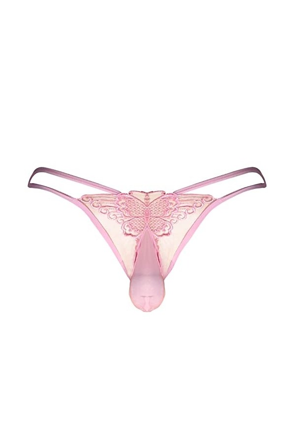 Lingerie Sexy Femme Coquine Hot Grande Taille 2023 sous-vêtement Taille Basse en Maille pour Homme Sexy Butterfly U Shaped Ba