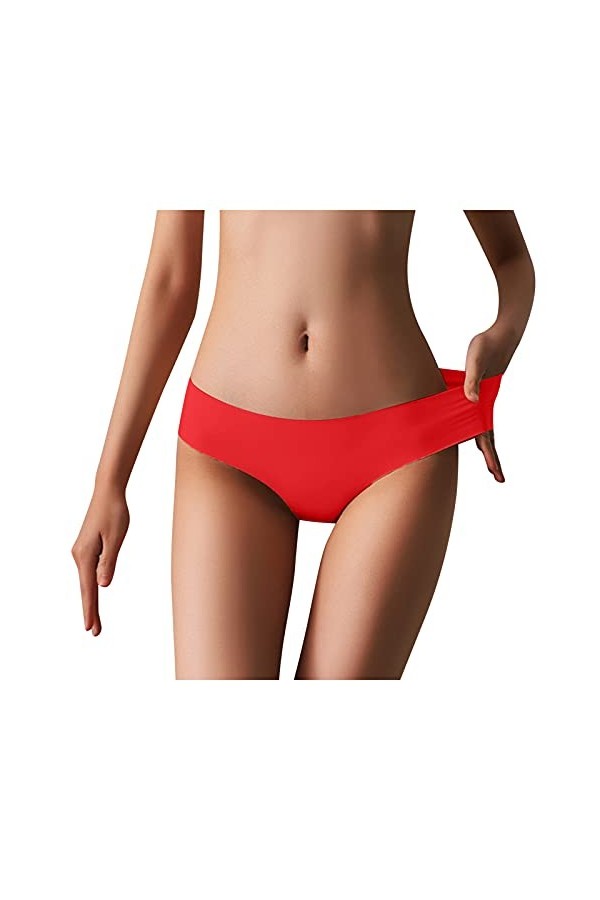 PANPANY Culottes pour Femme Soutien-Gorge Multipack Tanga sous Vetements Confortables Multicolore Culottes Slips Dentelle Tai