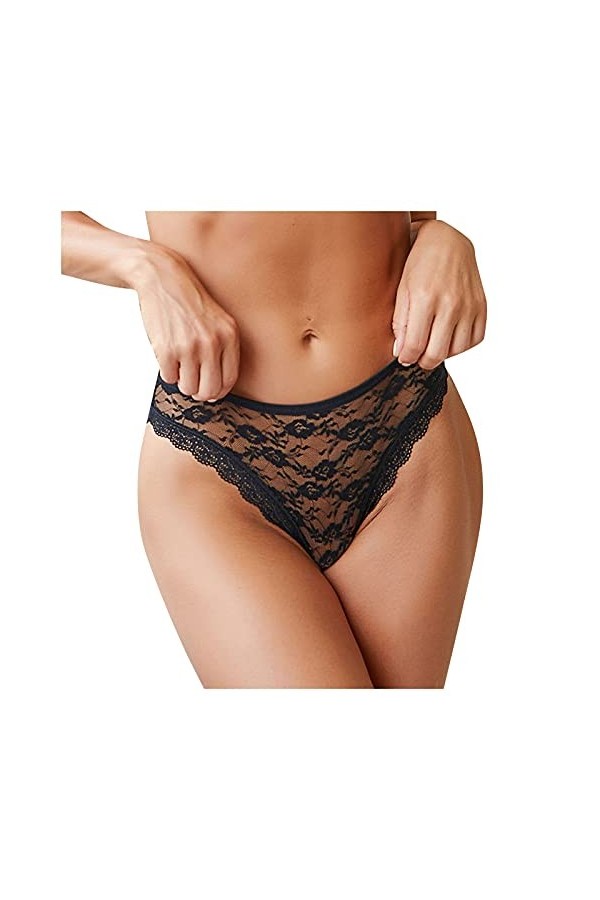 PANPANY Culottes pour Femme Taille Basse Femme Confortables sans Couture Tanga Multicolore Slips Sexy sous Vetements Soutien-