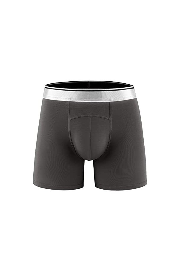 Beokeuioe Sous-vêtements Trunks Micro Modal Boxer stretch respirant pour homme à séchage rapide Sous-vêtements confortables,