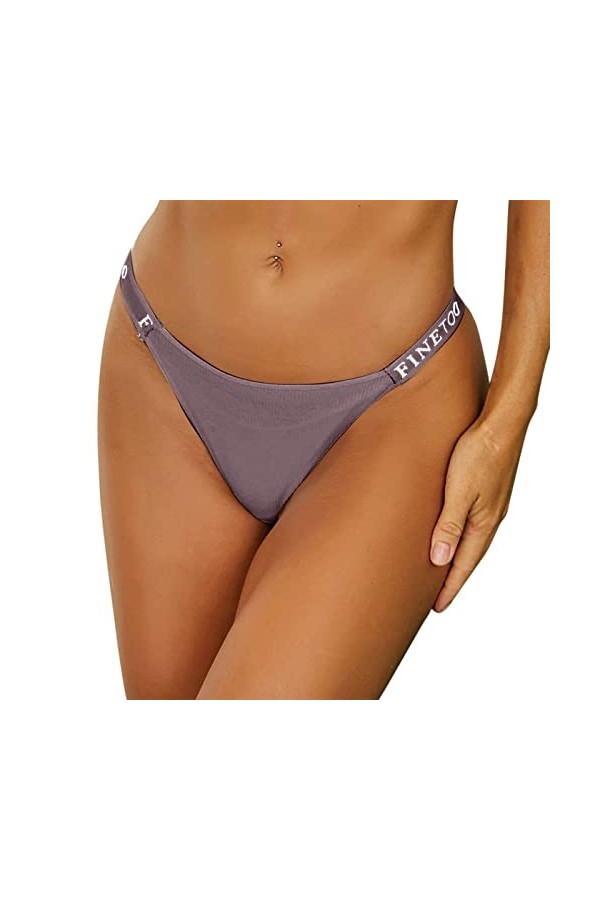 Culotte courte pour femme en maille avec nœud brodé transparent String sexy Bandage dos Culotte ajourée Slip pour femme Sous-