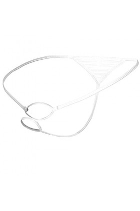 DGKaxiyaHM String Creux pour Hommes Ligoté Bondage Ouvert Entrejambe Culotte Sexy Fesses exposées T-Back sous-vêtements Linge