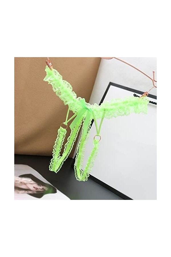 Générique Bustier Allaitement Tire Lait Taille S Culottes en Dentelle Sexy pour Femmes Culottes sous-vêtements Bas Entrejambe