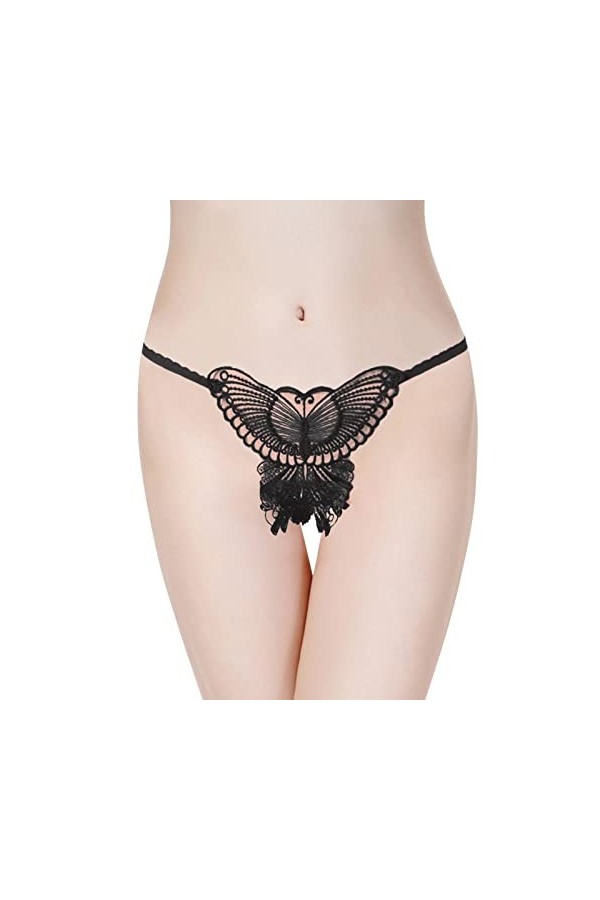 Womes Dentelle sous-vêtements Culottes Sexy Doux sans Couture Slips Hipster Culottes pour Dames Body Sexy en Vinyle