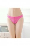 Culottes Sexy pour Femmes Taille Plus Femmes Sexy Dentelle Slips évider Culotte Crochet à Lacets Culotte Tongs G String Linge