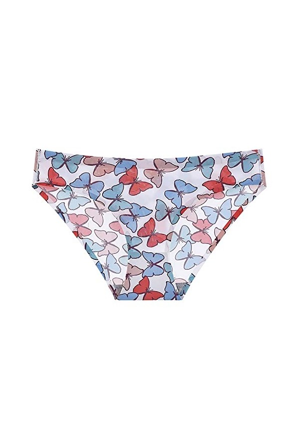 Chic Lingerie Érotique pour Femmes - Culottes Slips Femmes Croisées Creux Out Femmes Sexy Gland Maille Perle Slips évider Cul